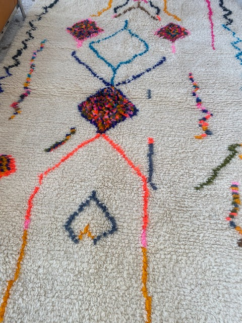 Large Moroccan handwoven Azilal rug