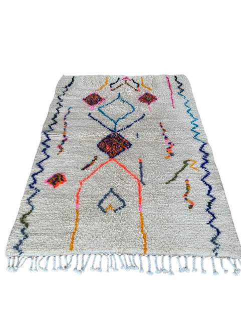 Large Moroccan handwoven Azilal rug